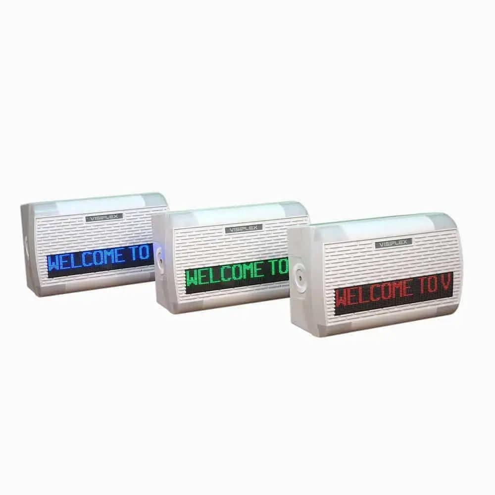 visiplex indoor speakers with led display